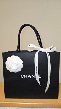 Original Chanel Tüte mit Kamelie \Band